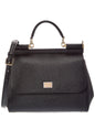 Dolce & Gabbana Sicily Large Leather Satchel