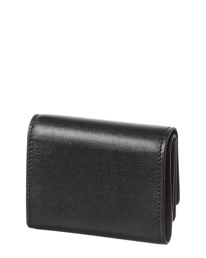 Fendi Way Small Leather Card Holder