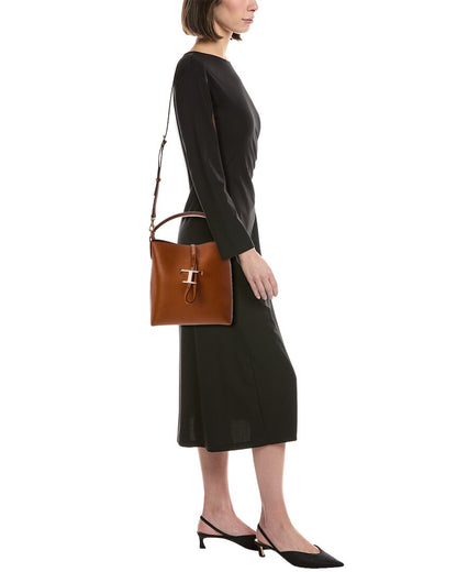 Tod's T Timeless Pendant Bucket Bag