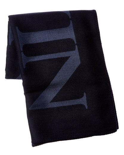 Lanvin Logo Wool & Silk-Blend Scarf