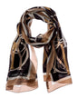 Jimmy Choo Logo Silk Scarf