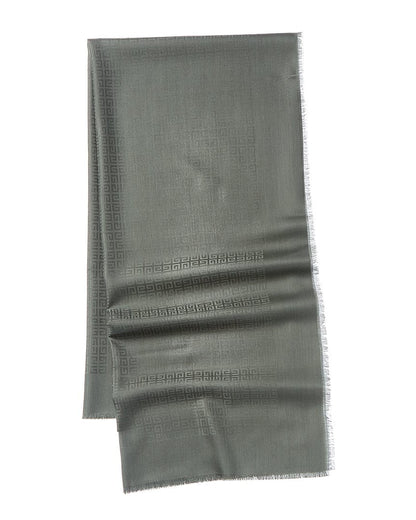 Givenchy 4G Square Large Wool & Silk-Blend Scarf