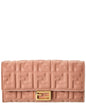 Fendi Baguette Leather Wallet On Chain