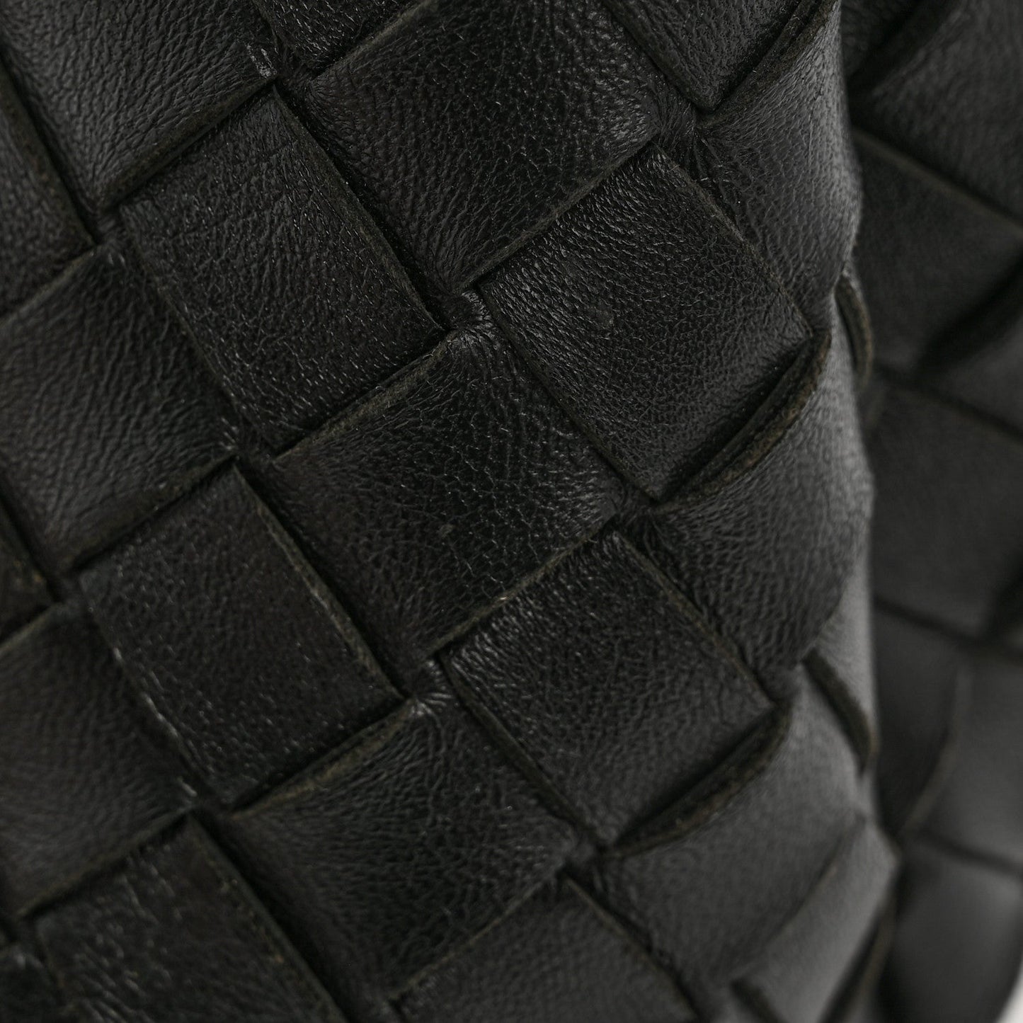 Nappa Intrecciato Medium Andiamo Shoulder Bag Black