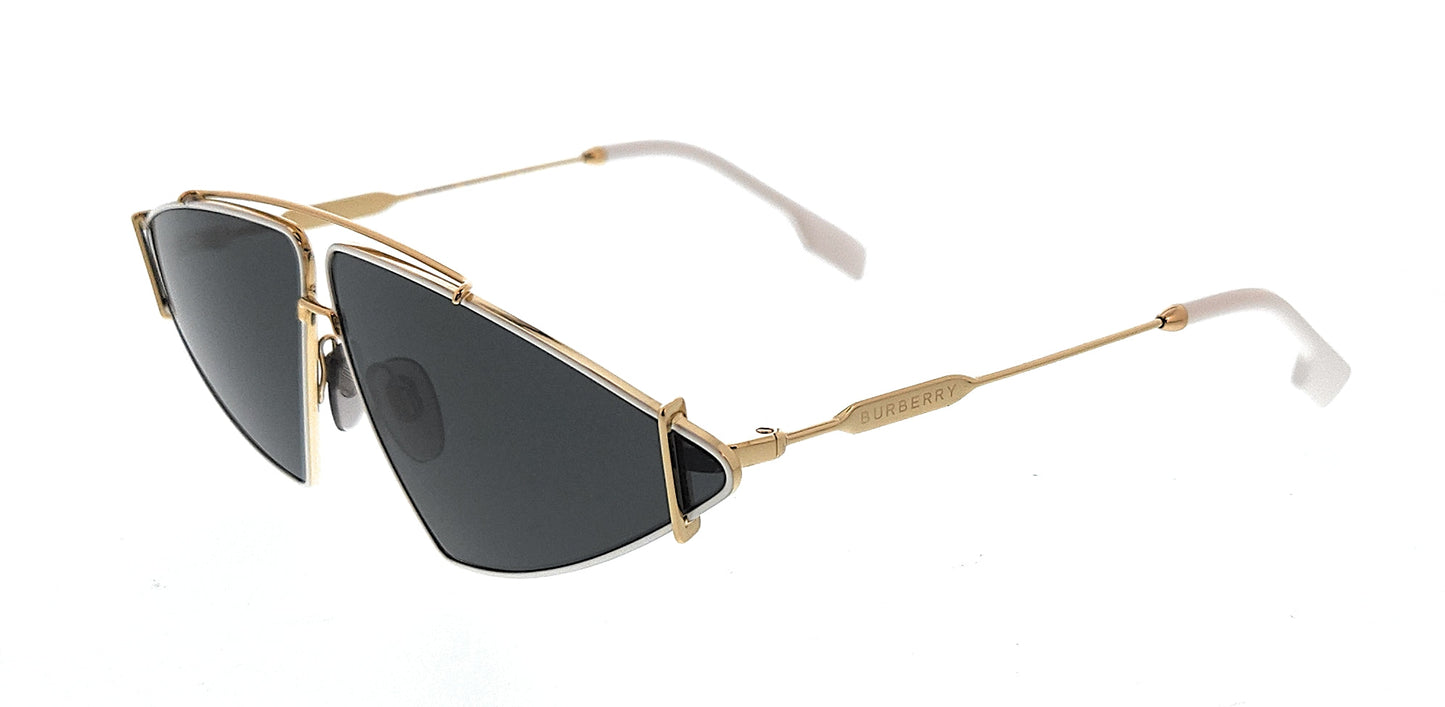 Burberry Gold Cateye 0BE3111 101787 Sunglasses