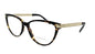 Versace Dark Havana/Gold Cateye 0VE3271 108 Eyeglasses