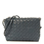 Nappa Intrecciato Small Loop Camera Bag Thunder