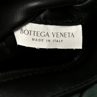 Grained Calfskin Intreccio Small Diago Crossbody Bag Black