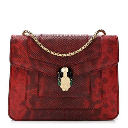 Karung Serpenti Forever Crossbody Red