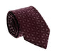 Emporio Armani Blood Red Floral Men's Tie, 3"