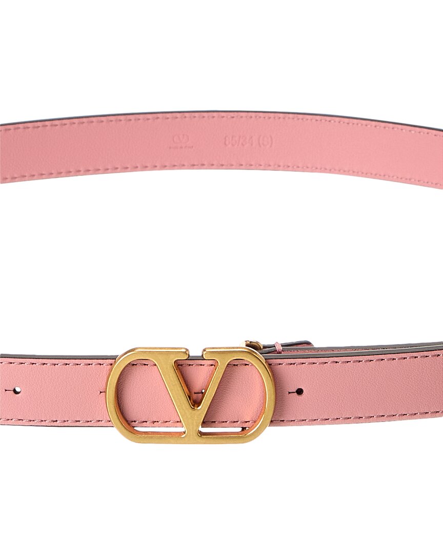 Valentino Vlogo Signature Leather Belt