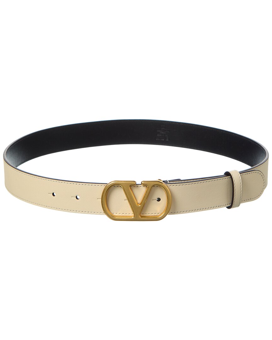 Valentino Vlogo Signature Leather Belt