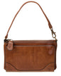 Frye Melissa Convertible Leather Wristlet Wallet, Brown