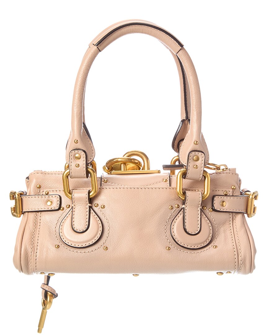 Chloé Paddington Small Grained Leather Shoulder Bag