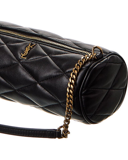 Saint Laurent Sade Tube Leather Shoulder Bag