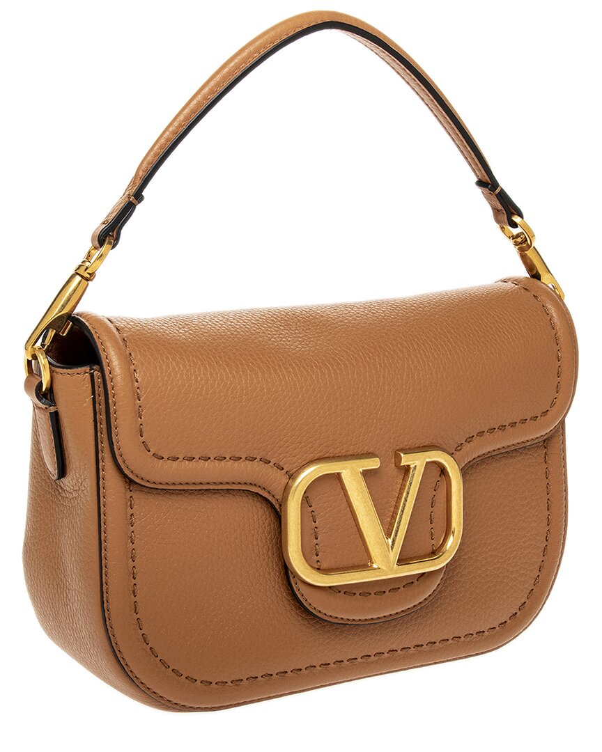 Valentino Alltime Leather Shoulder Bag