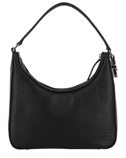 By Far Rhea Large Grain Leather Shoulder Bag