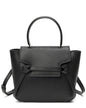 Tiffany & Fred Paris Saffiano Leather Satchel Black ONE SIZE