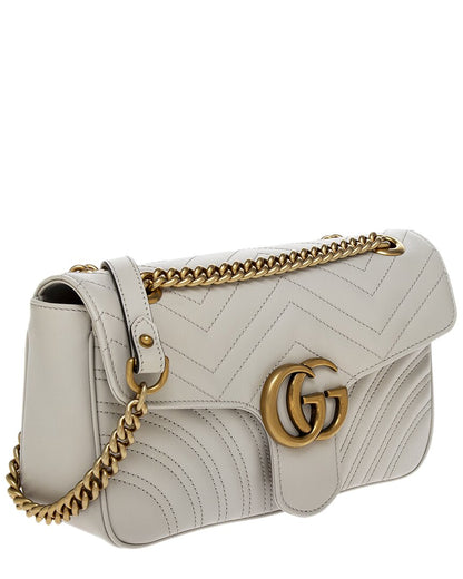 Gucci Gg Marmont Small Leather Shoulder Bag