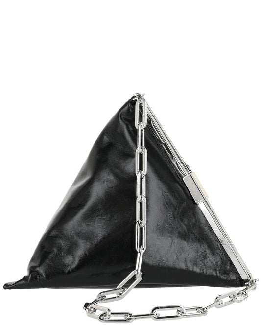 By Far Prisma Creased Shoulder Bag