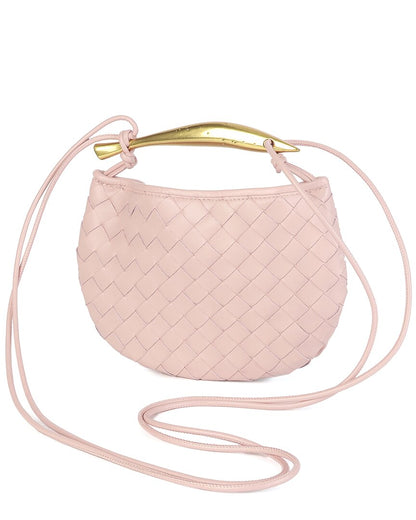 Tiffany & Fred Paris Woven Leather Crossbody