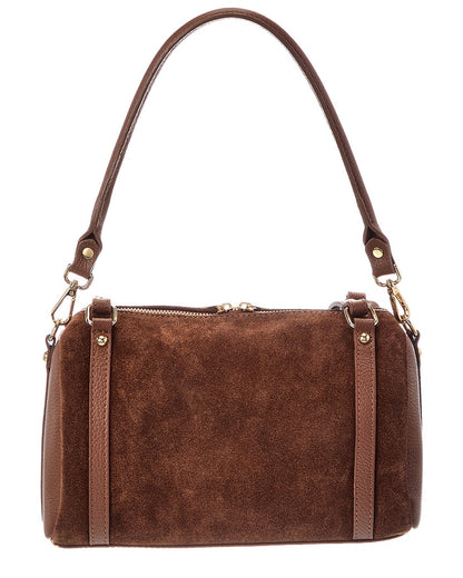 Italian Leather Noor Leather Bowling Bag