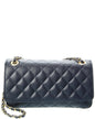 Isabella Rossetti Cleo Quilted Leather Shoulder Bag