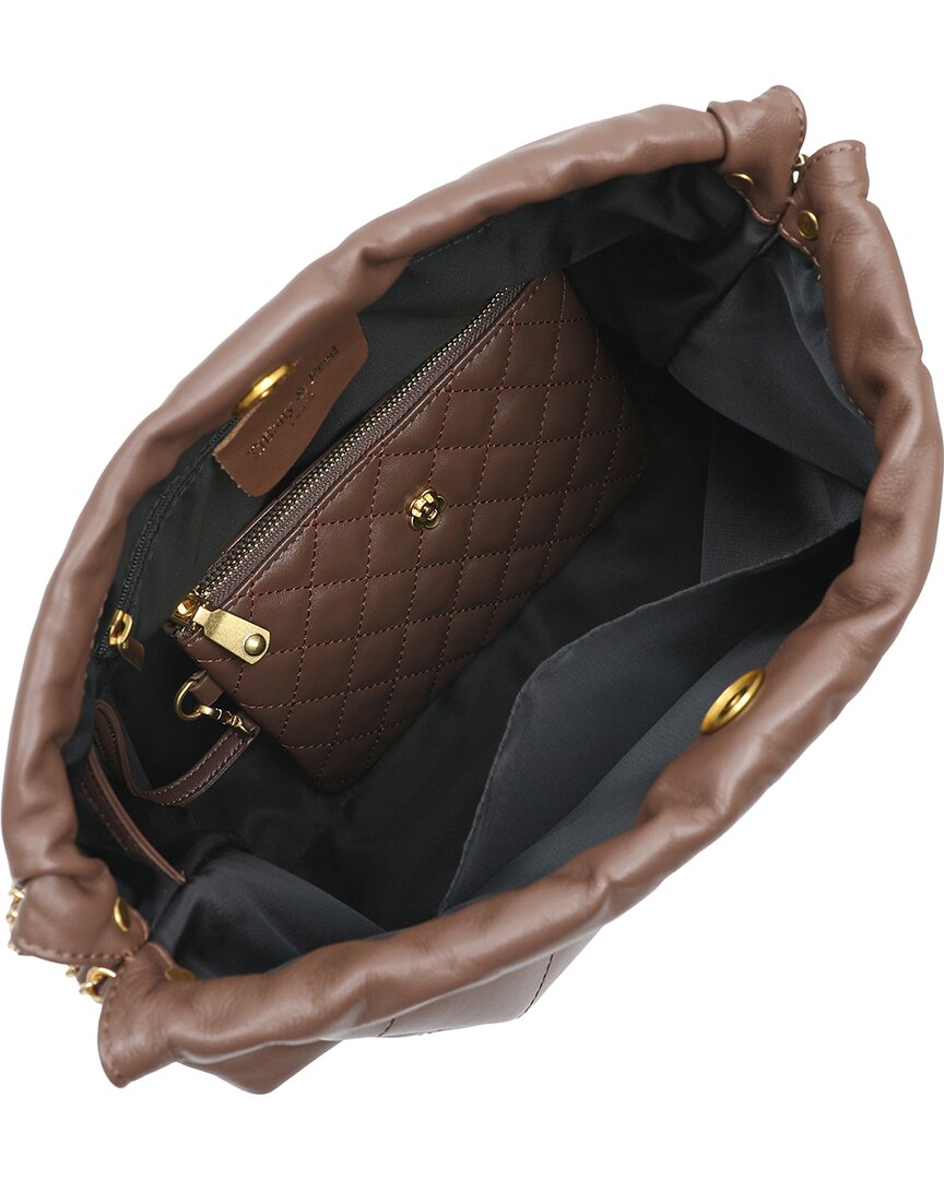 Tiffany & Fred Paris Quilted Leather Tote
