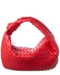 Tiffany & Fred Paris Large Hand-Woven Leather Pouch