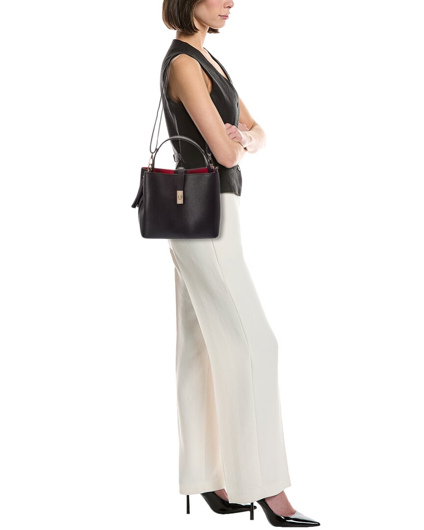Italian Leather Kira Leather Top Handle Bag