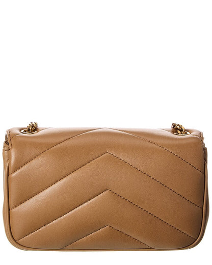 Saint Laurent Loulou Mini Leather Shoulder Bag