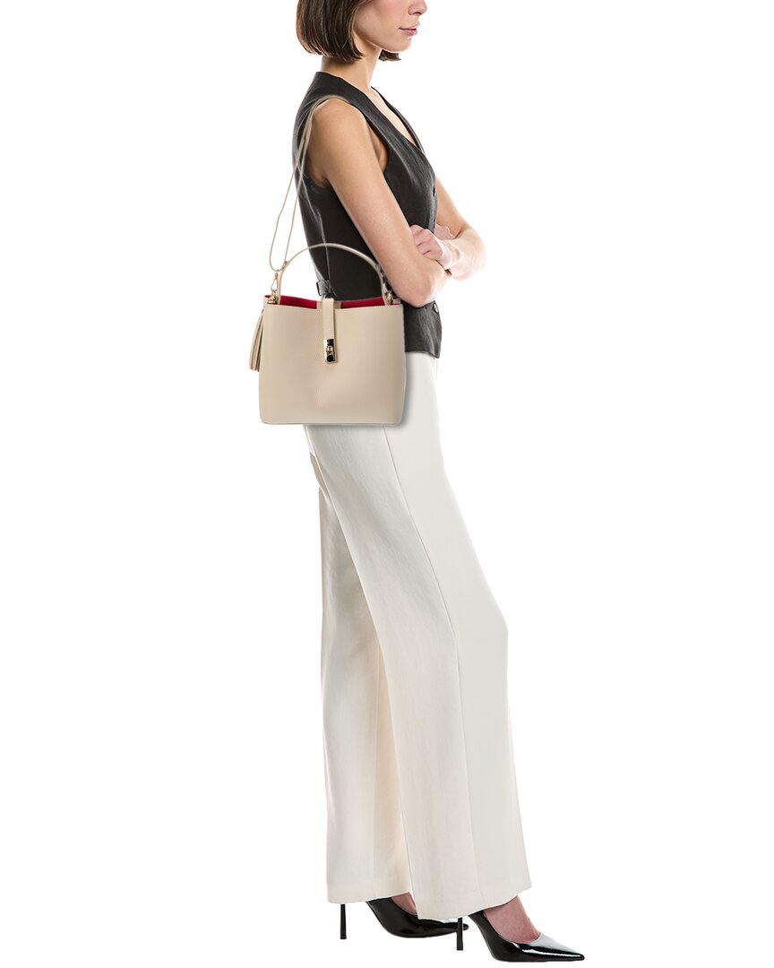 Italian Leather Kira Leather Top Handle Bag