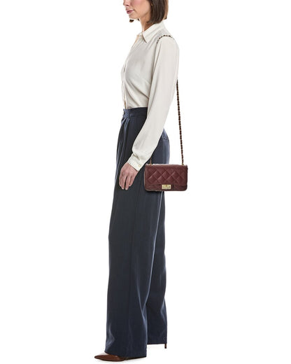 Persaman New York Cynthia Quilted Leather Crossbody