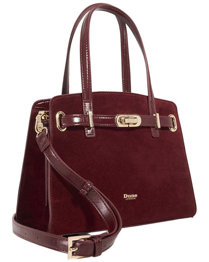 Dune London Dinidefine Suede Tote