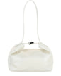 By Far Bea Creased Leather Shoulder Bag