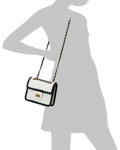Tiffany & Fred Paris Quilted Leather Crossbody