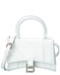 Balenciaga Hourglass Mini Croc-Embossed Leather Shoulder Bag