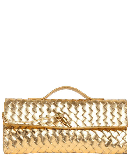 Walter Baker Juliette Leather Clutch