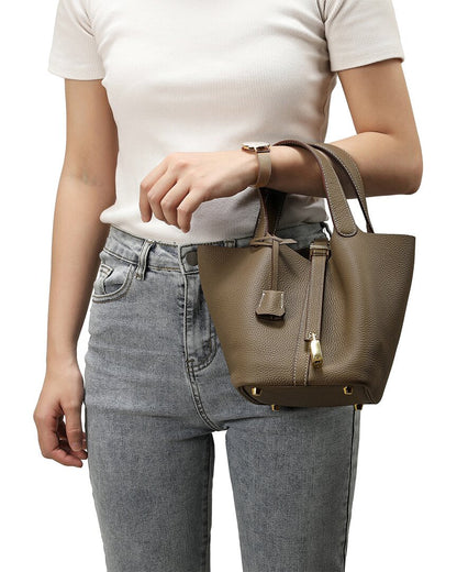 Tiffany & Fred Paris Leather Top Handle Satchel