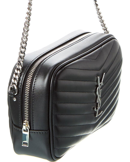 Saint Laurent Lou Mini Quilted Leather Camera Bag