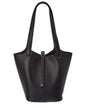 Tiffany & Fred Paris Pebbled Leather Bucket Tote
