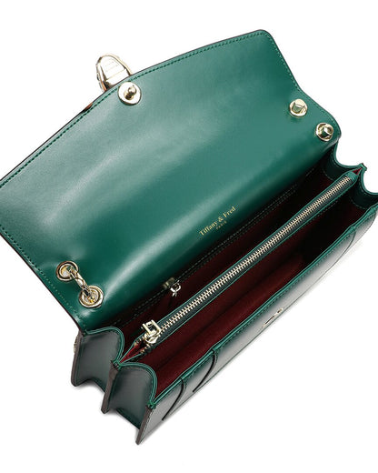 Tiffany & Fred Paris Top-Grain Leather Satchel