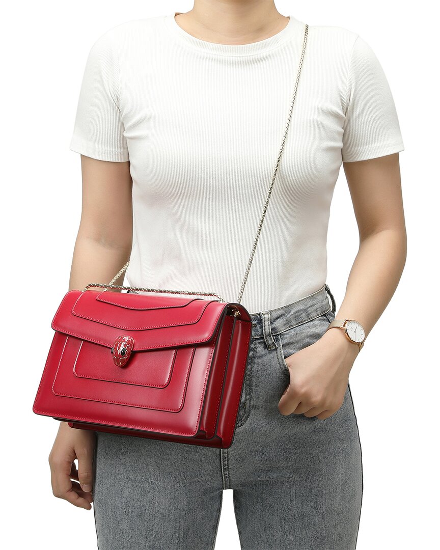 Tiffany & Fred Paris Top-Grain Leather Satchel