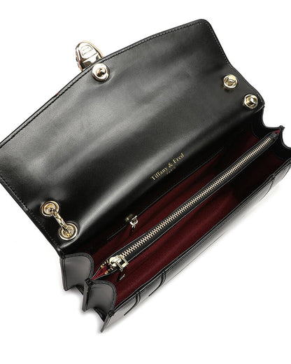Tiffany & Fred Paris Top-Grain Leather Satchel