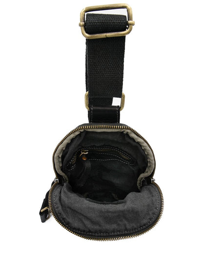 Bolsa Nova Logan Leather Sling Bag