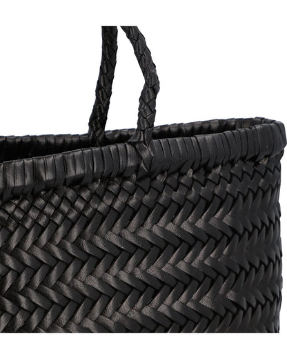 Dragon Diffusion Mini Flat Gora Leather Shoulder Bag