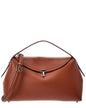 Toteme T-Lock Leather Shoulder Bag
