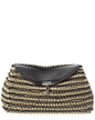 Toteme T-Lock Mini Leather Clutch