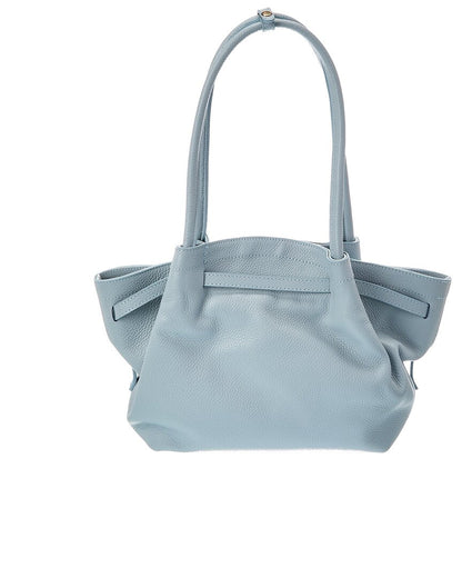 Italian Leather Alix Leather Top Handle Bag