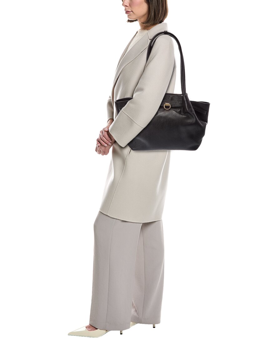Italian Leather Alix Leather Top Handle Bag